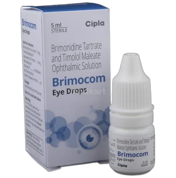 brimocom eye drops 5 ml